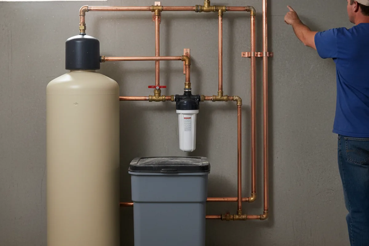 Whole-house water treatment system installed in Stevenson